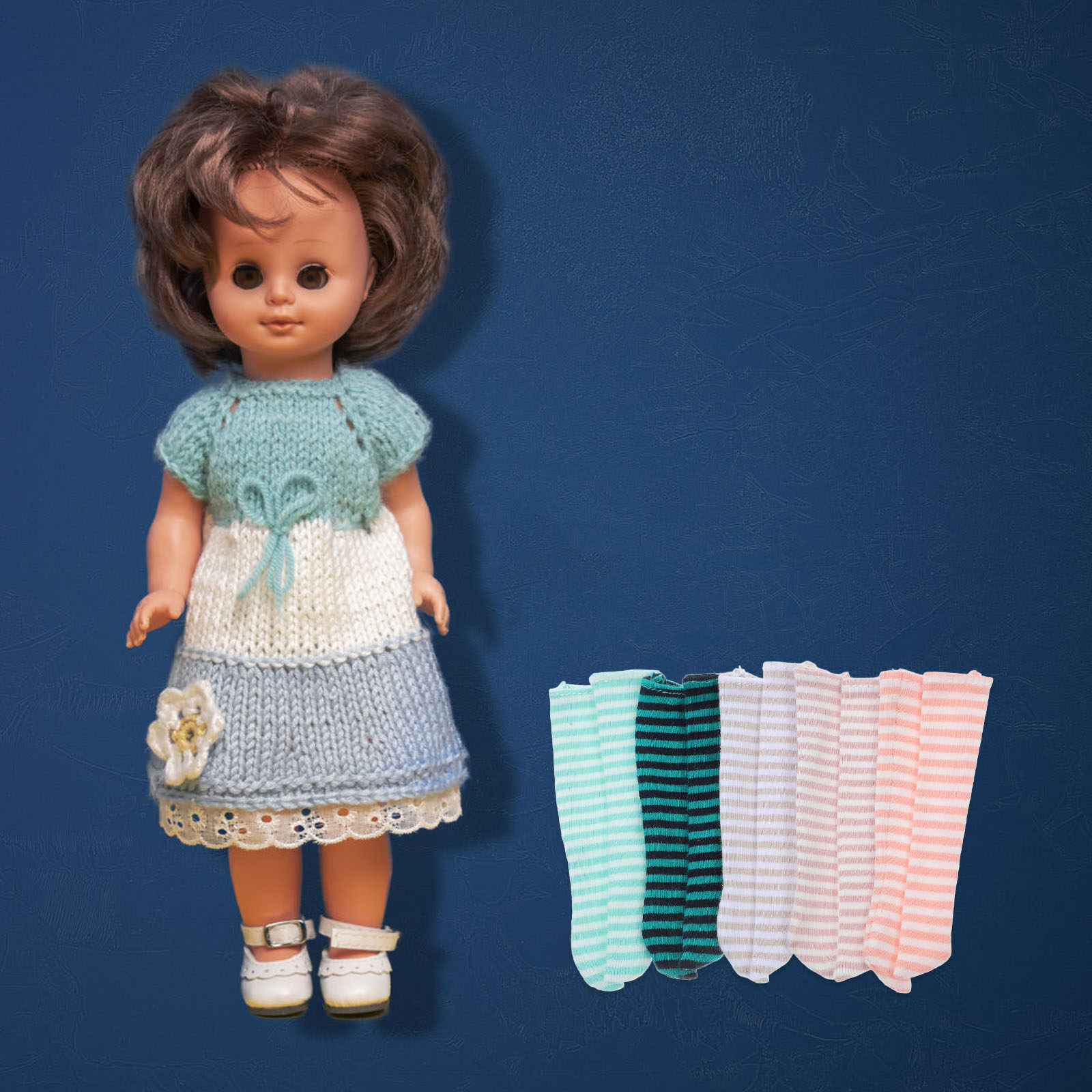 Baby Clothes - 5 pares de calcetines a rayas