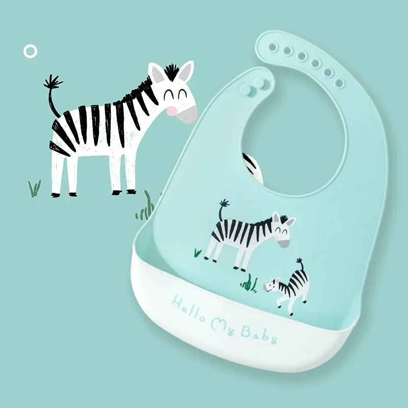 Waterproof Baby Bibs Silicone - Baberos impermeables para bebés, artículos para