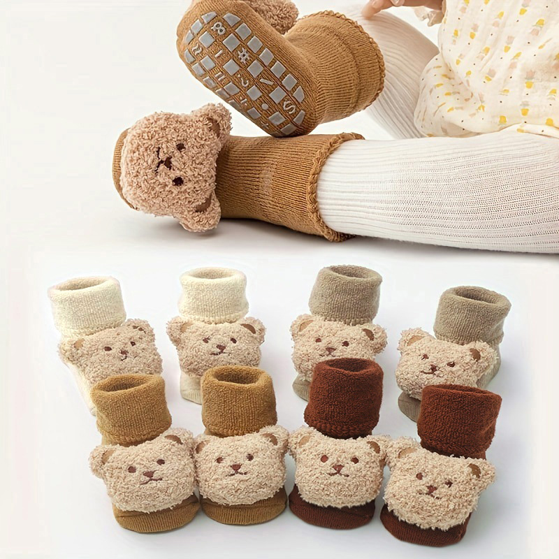 Calcetines de bebé de algodón  - Unisex Baby Socks Non Slip reseña y precio