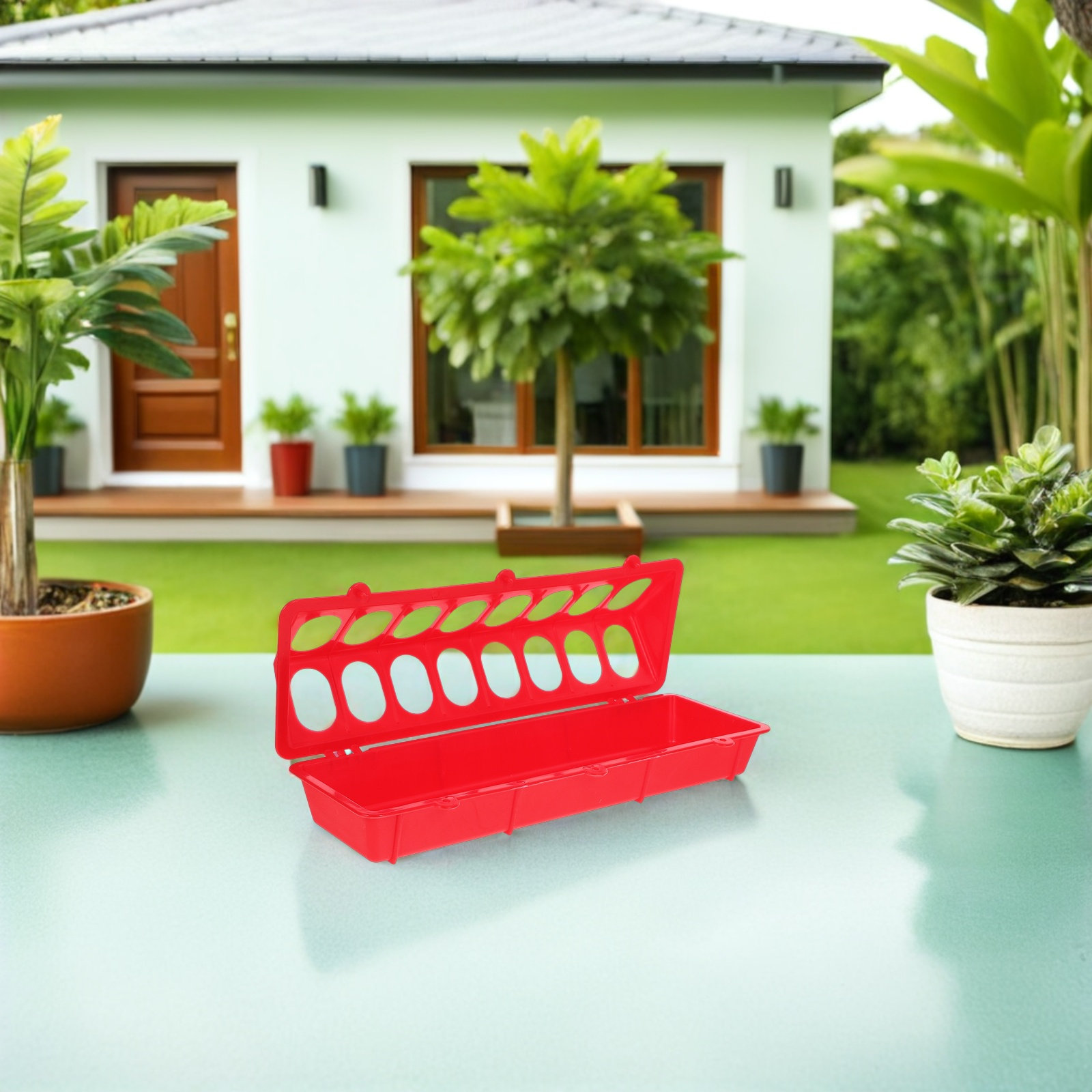4 unidades de comedero para av - Feeding reseña y precio