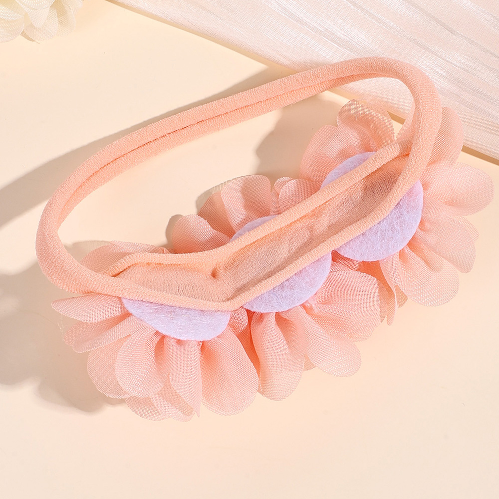 Diademas de flores de gasa par - Baby Gear reseña y precio